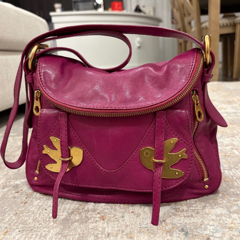Vintage Marc By Marc Jacobs Natasha Petal To The Metal Crossbody Bag Purse